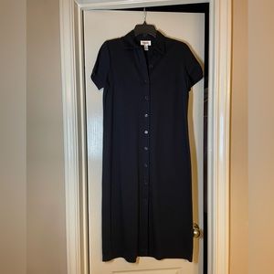 Talbots Button Down Maxi Dress PS